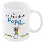 Tasse - Schönste Gründe Papa zu sein