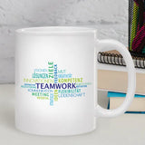 Tasse - Teamwork Geschenk für Kollgen und Mitarbeiter