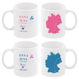 Tassen Set - Fernbeziehung