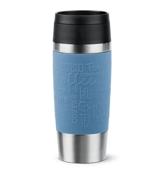 Thermobecher Emsa - Travel Mug auf Wunsch mit Gravur Aquablau