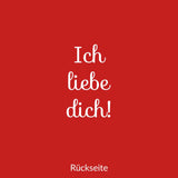 Anhänger - Tropfen - Ich liebe Dich