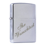 Zippo mit Wunschgravur
