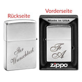 Zippo mit Wunschgravur