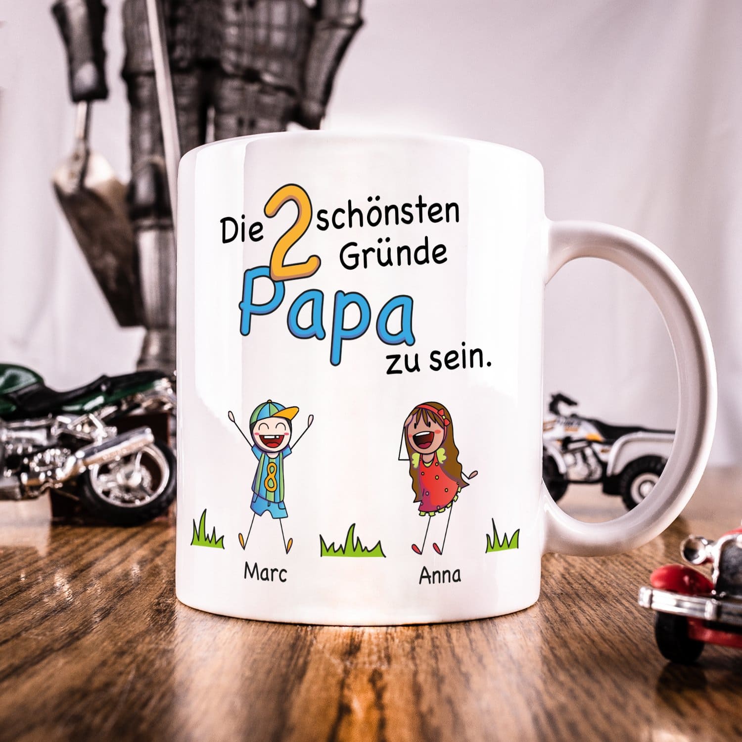 Tasse - Schönste Gründe Papa zu sein