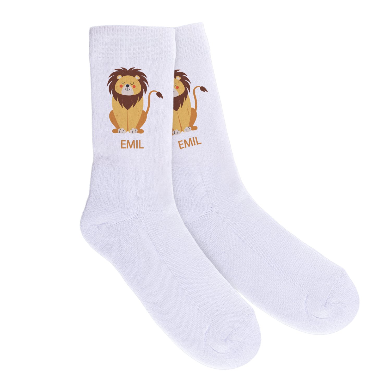 Personalisierbare Socken - Zootiere