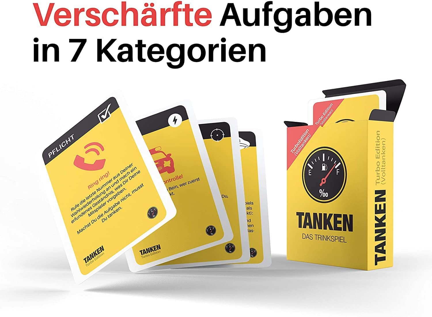 TANKEN - Das Trinkspiel Klassik / Turbo /Racing Edition